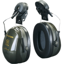 Ausinės darbui OPTIME II, tvirtinamos prie šalmo